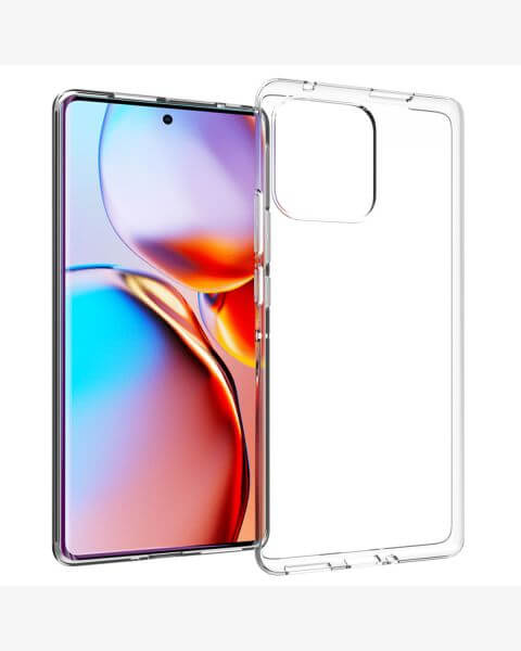 TPU Clear Cover für das Motorola Edge 40 Pro - Transparent