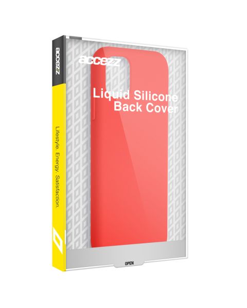 Liquid Silikoncase für das iPhone 15 - Rot