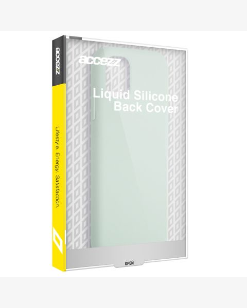 Liquid Silikoncase für das iPhone 15 Pro - Sky Blue