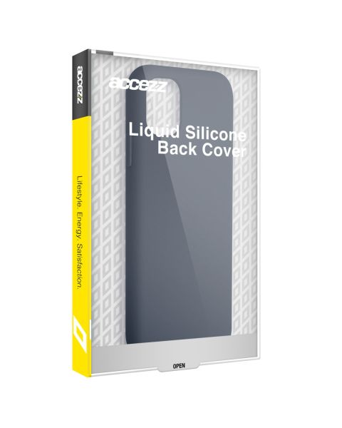 Liquid Silikoncase für das iPhone 15 Pro - Dunkelblau