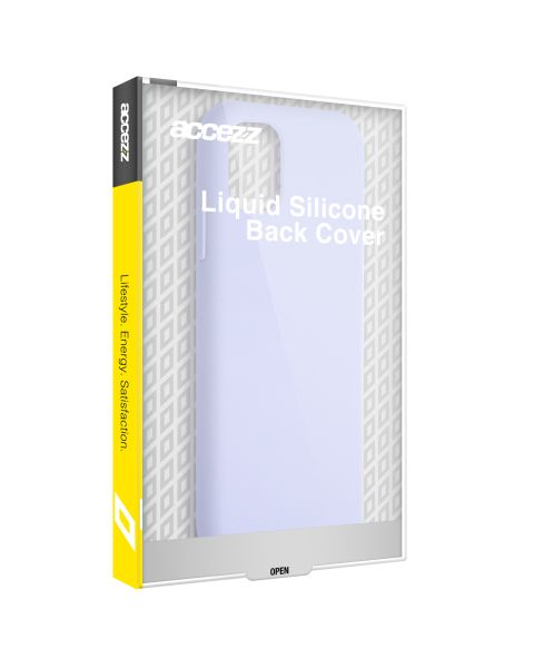 Liquid Silikoncase für das iPhone 15 Plus - Violett