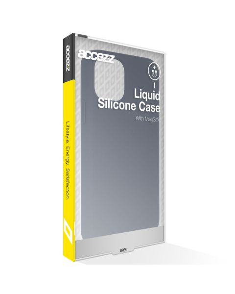 Liquid Silikoncase mit MagSafe für das iPhone 15 - Dunkelblau