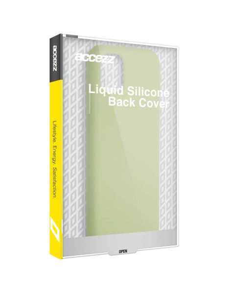 Liquid Silikoncase mit MagSafe für das iPhone 15 Plus - Grün