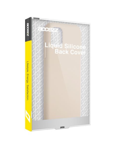 Liquid Silikoncase mit MagSafe für das iPhone 15 Pro Max - Stone
