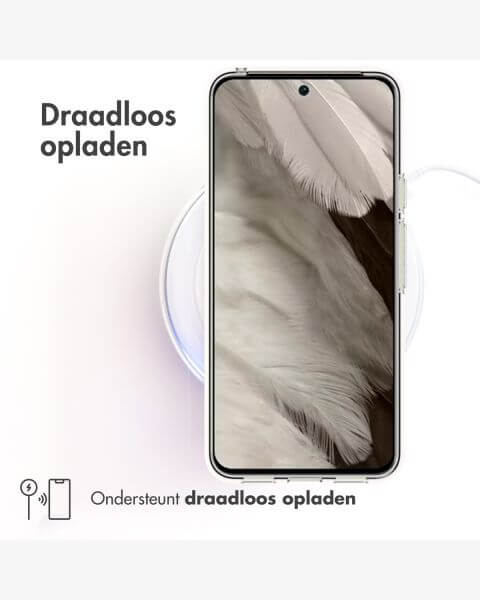 TPU Clear Cover für das Google Pixel 8 - Transparent