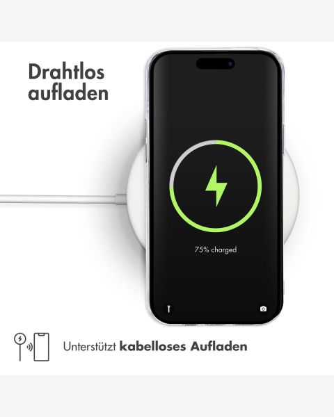 100% recyceltes TPU Clear Cover für das iPhone 15 Pro Max - Transparent