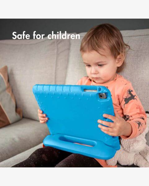 Accezz Kidsproof Backcover met handvat Samsung Galaxy Tab A9 Plus - Blauw / Blau / Blue