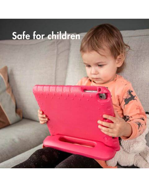 Accezz Kidsproof Backcover met handvat Samsung Galaxy Tab A9 - Roze / Rosa / Pink