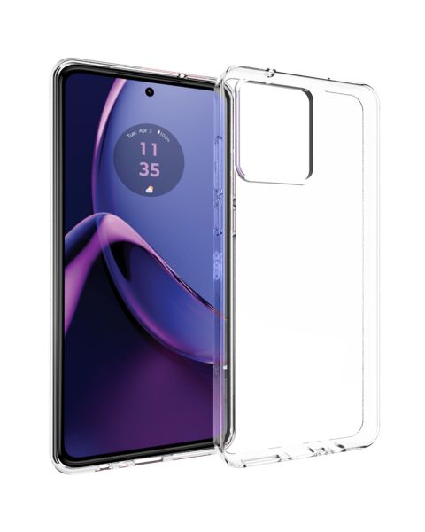 TPU Clear Cover für das Motorola Moto G84 - Transparent