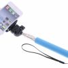 Blauw Bluetooth selfie stick