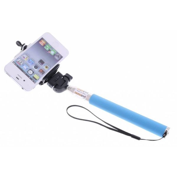 Blauw Bluetooth selfie stick