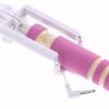 Roze universele mini selfie stick