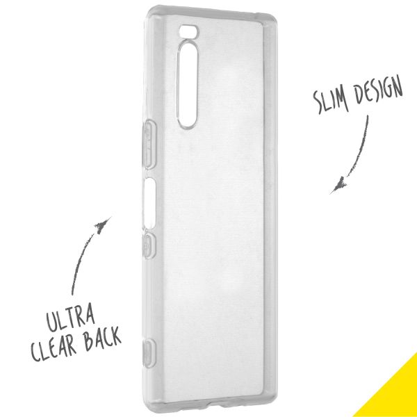 TPU Clear Cover Transparent für das Sony Xperia 5