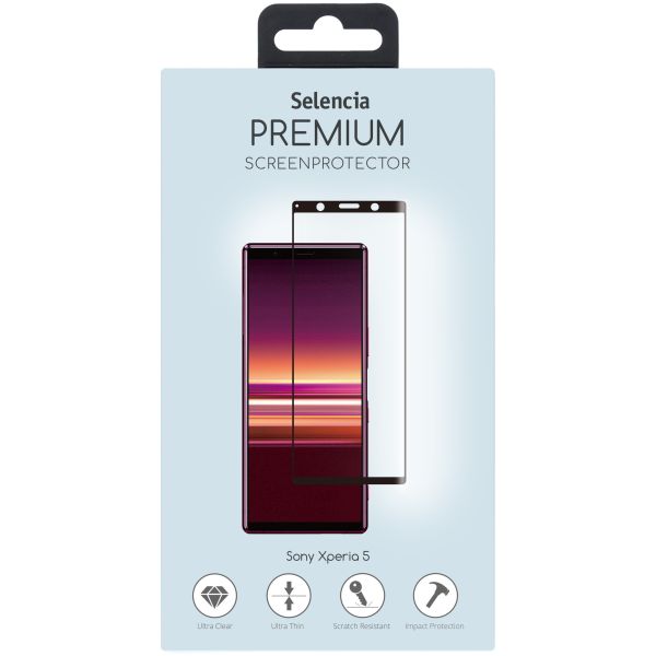 Premium Screen Protector aus gehärtetem Glas für das Sony Xperia 5