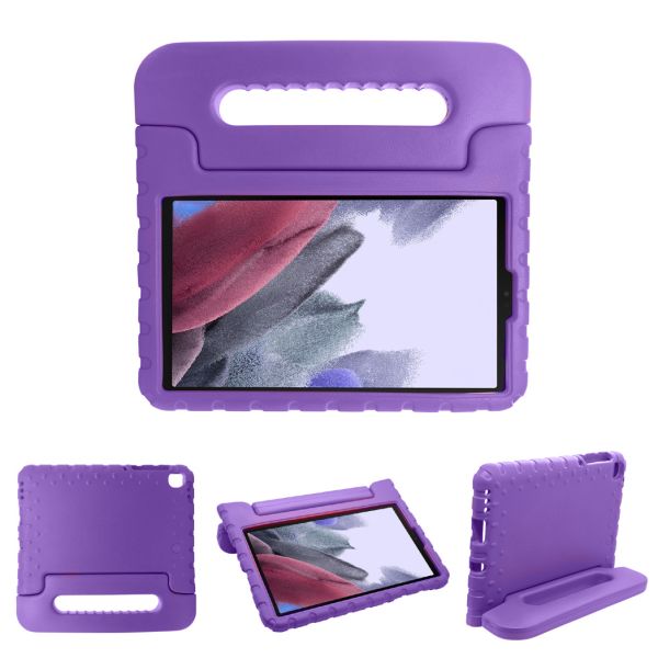 Kidsproof Backcover met handvat Galaxy Tab A7 Lite - Paars - Paars / Purple