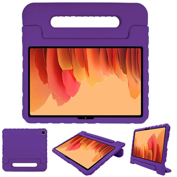 Kidsproof Backcover met handvat Samsung Galaxy Tab A7 - Paars / Purple