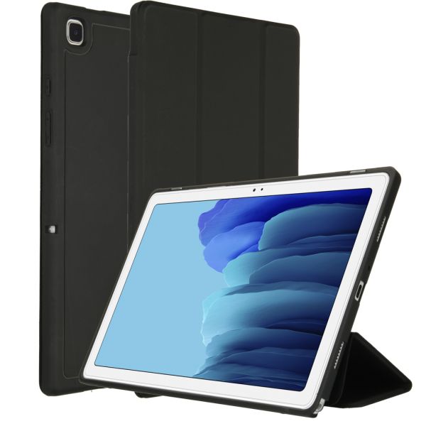 Accezz Smart Silicone Bookcase Samsung Galaxy Tab A7 - Zwart / Schwarz / Black