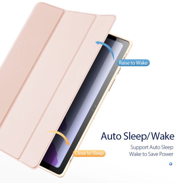 Smart Silicone Klapphülle für das Samsung Galaxy Tab A7 - Roségold