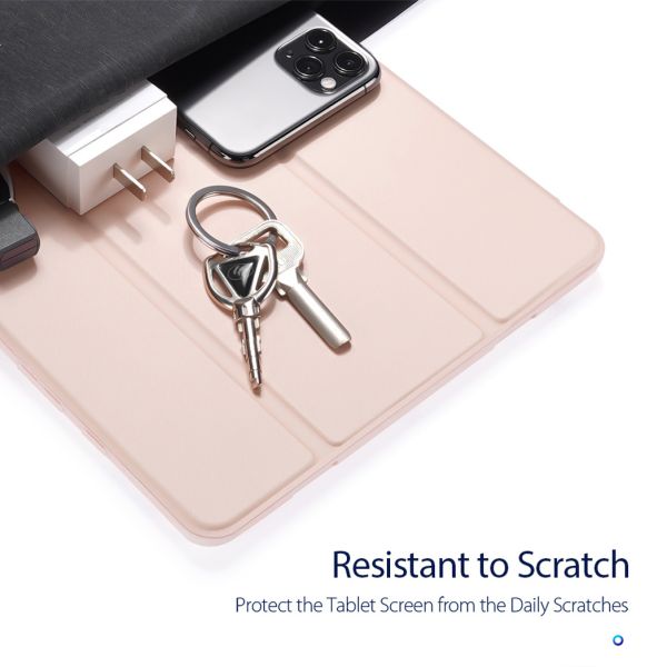 Smart Silicone Klapphülle für das Samsung Galaxy Tab A7 - Roségold