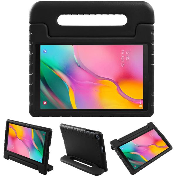 Kidsproof Backcover met handvat Galaxy Tab A 10.1 (2019) - Zwart / Black