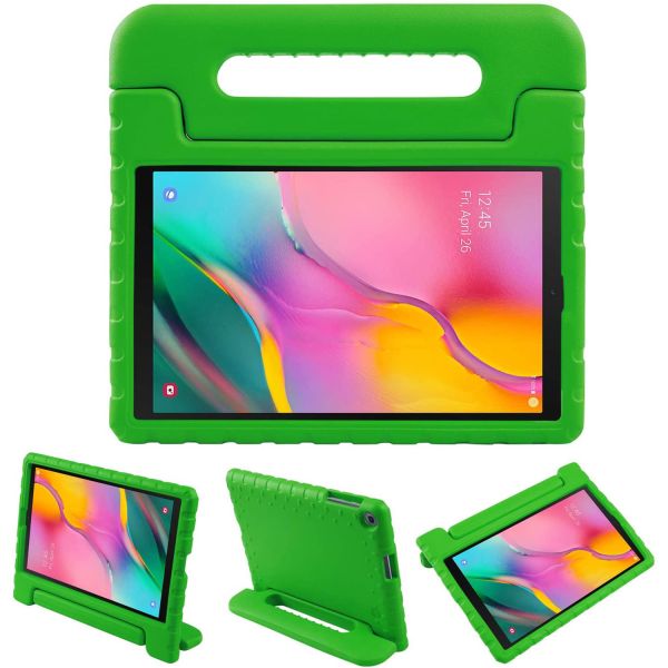 Kidsproof Backcover met handvat Galaxy Tab A 10.1 (2019) - Groen / Green