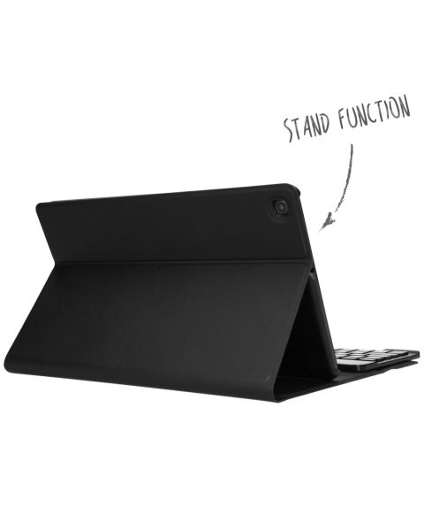 Accezz QWERTY Bluetooth Keyboard Bookcase Galaxy Tab A 10.1 (2019)