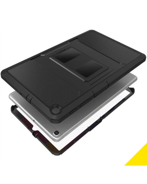 Accezz Rugged Back Case Samsung Galaxy Tab A 10.1 (2019) - Zwart / Schwarz / Black