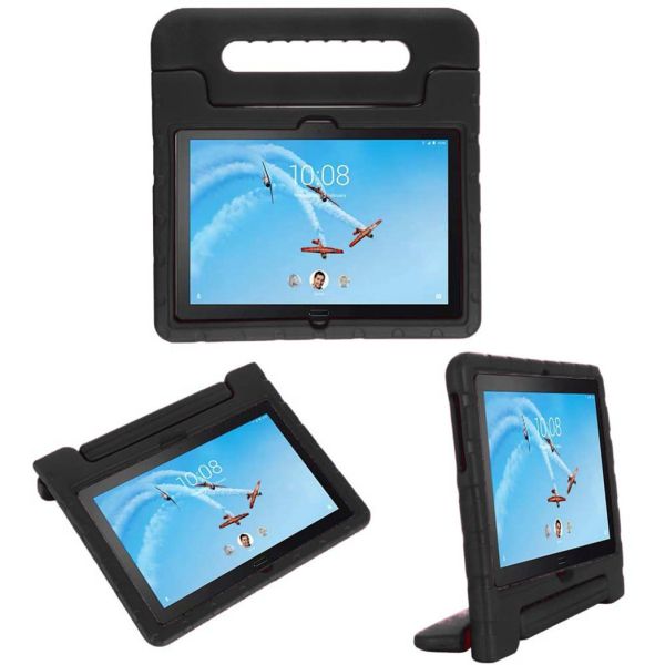 Kidsproof Backcover met handvat Lenovo Tab P10 / M10 - Zwart / Black