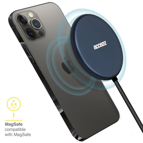 MagSafe Wireless Charger - MagSafe Ladegerät mit USB-C-Anschluss - 15 Watt - Blau