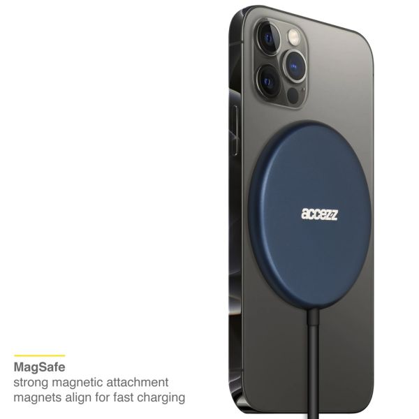 MagSafe Wireless Charger - MagSafe Ladegerät mit USB-C-Anschluss - 15 Watt - Blau