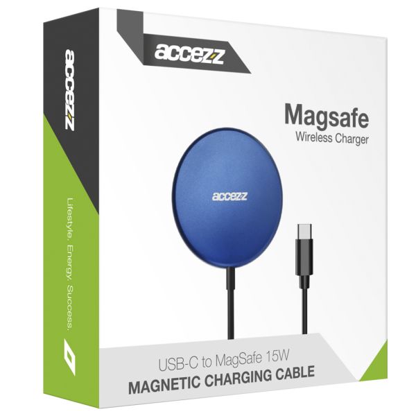 MagSafe Wireless Charger - MagSafe Ladegerät mit USB-C-Anschluss - 15 Watt - Blau