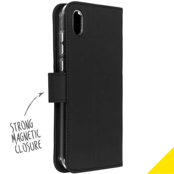 Wallet TPU Klapphülle Schwarz für das Huawei Y5 (2019)