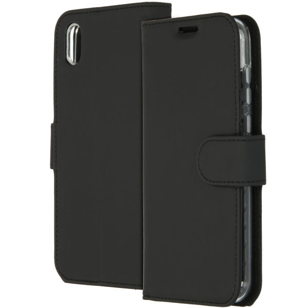 Wallet TPU Klapphülle Schwarz für das Huawei Y5 (2019)
