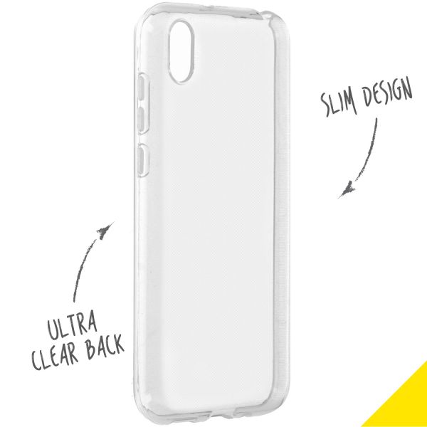 TPU Clear Cover Transparent für das Huawei Y5 (2019)