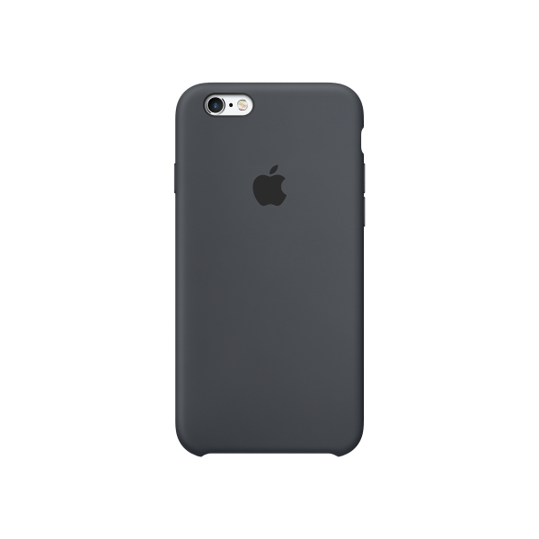 Apple-Silikonhülle schwarz für iPhone 6 Plus/6s Plus