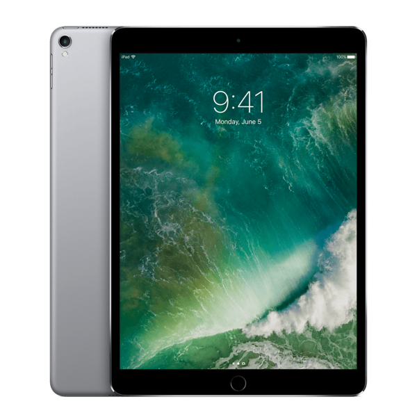 Refurbished iPad Pro 10.5 64GB WiFi Spacegrau (2017) | Ohne Kabel und Ladegerät