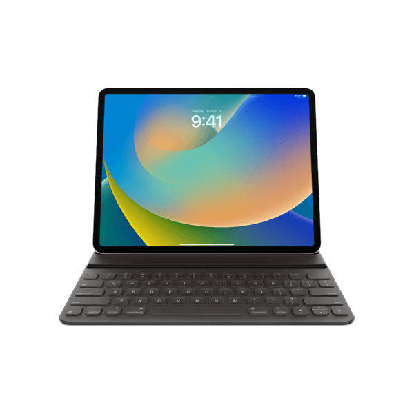 Apple Smart Keyboard Folio 12.9-Zoll | Schwartz | (QWERTY UK) | iPad Pro 12.9-Zoll (2022/2021/2020)