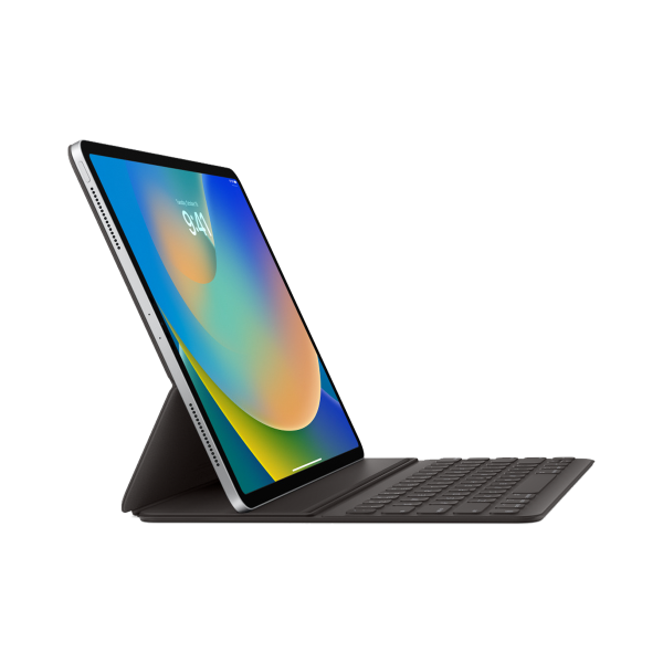 Apple Smart Keyboard Folio 12.9-Zoll | Schwartz | (QWERTY UK) | iPad Pro 12.9-Zoll (2022/2021/2020)