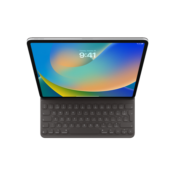 Apple Smart Keyboard Folio 12.9-Zoll | Schwartz | (QWERTY UK) | iPad Pro 12.9-Zoll (2022/2021/2020)