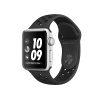 Refurbished Apple Watch Serie 3 | 42mm | Aluminium Silber | Schwarzes Sportarmband | Nike+ | GPS | WiFi