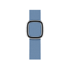 Apple Watch 38/40 mm Uhrenarmband Lederschlaufe Blau