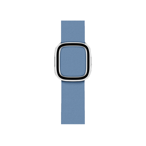 Apple Watch 38/40 mm Uhrenarmband Lederschlaufe Blau