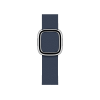 Apple Watch 38/40 mm Uhrenarmband Lederschlaufe Dunkelblau