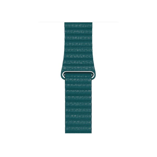 Apple Watch 42/44 mm Lederschlaufe Uhrenarmband Grün