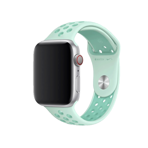 Apple Watch 42/44 mm Nike Sportarmband blaugrün