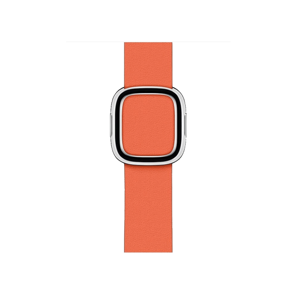 Apple Watch 38/40 mm Uhrenarmband Lederschlaufe Orange