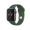 Apple Watch Series 5 | 40mm | Aluminium Case Spacegrijs | Groen sportbandje | GPS | WiFi