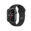 Apple Watch Series 5 | 40mm | Aluminium Case Spacegrijs | Zwart sportbandje | GPS | WiFi
