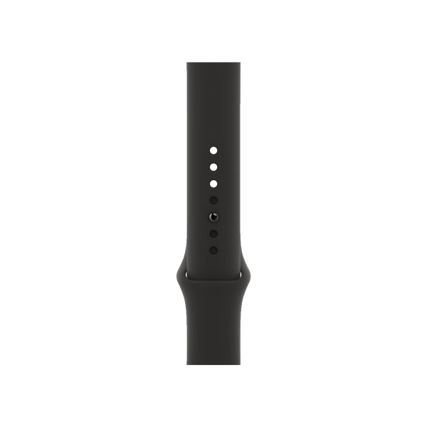 Refurbished Apple Watch Serie 6 | 40mm | Aluminium Blau | Schwarzes Sportarmband | GPS | WiFi + 4G