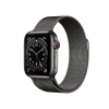 Apple Watch Series 6 | 40mm | Stainless Steel Case Grafiet | Grafiet Milanees bandje | GPS | WiFi + 4G